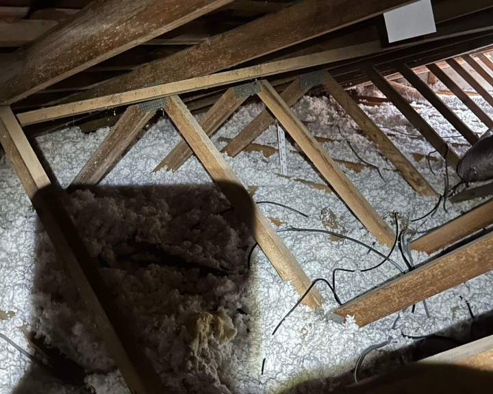 Isolation des combles perdus par soufflage Muret